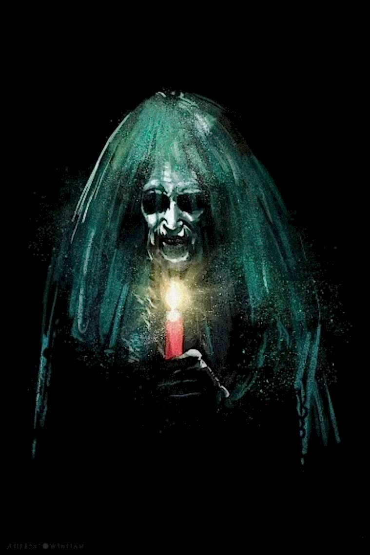 Старуха со свечкой