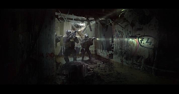 Кадр из шутера